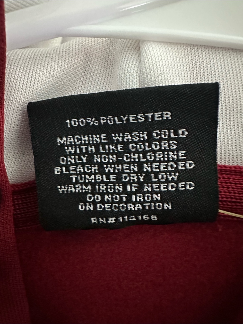 Men's Colosseum Crimson Alabama Crimson Tide Slash Stack 2.0 Pullover Hoodie L - Picture 4 of 4